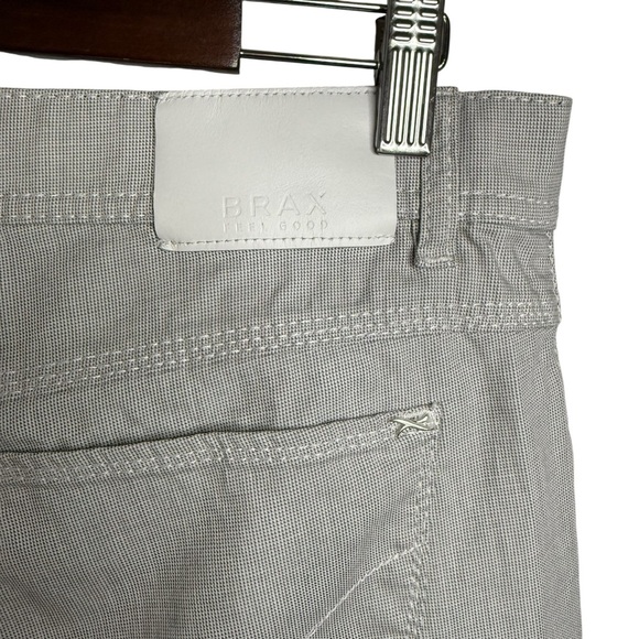 Brax Feel Good | Gray Cooper Fancy Regular Fit Pants | Sz 36 - Picture 3 of 7